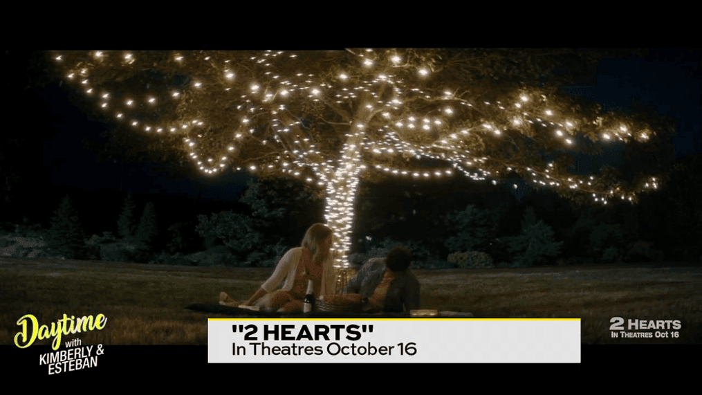"2 HEARTS", In Theaters October 16th