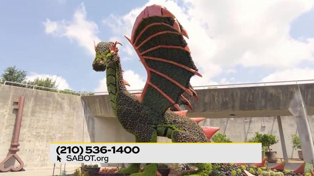 Imaginary Worlds at The San Antonio Botanical Garden