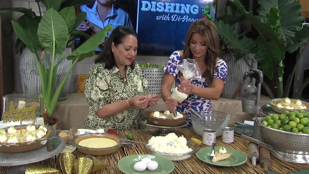 Di-Anna Arias with Don Strange Catering shows us how to whip up a key lime pie.