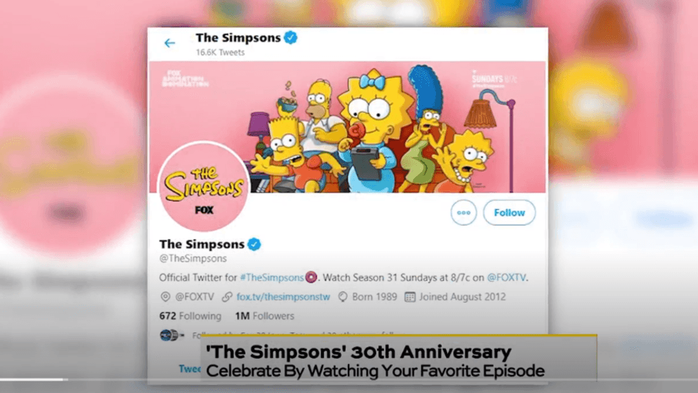 Daytime -'The Simpsons' 30th Anniversary{&nbsp;}