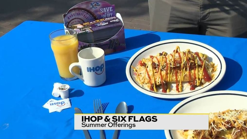 Summer Fun at iHop and Six Flags Watch Daytime