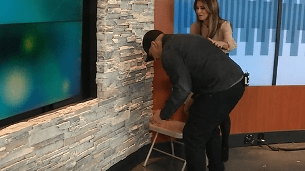 Daytime Tries The Viral Chair Challenge