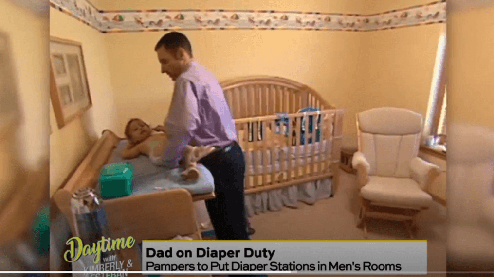DAYTIME - Men's restrooms need changing tables too