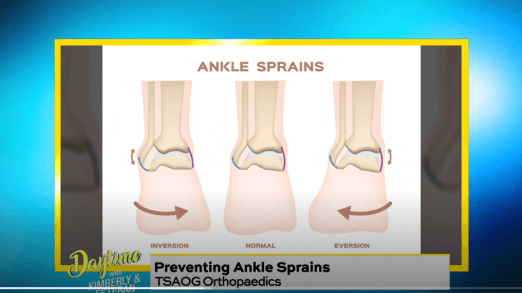 Daytime - Preventing ankle sprains 