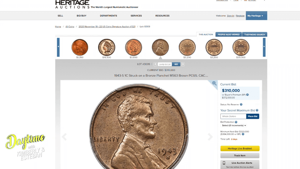 Valuable Penny Worth $300,000
