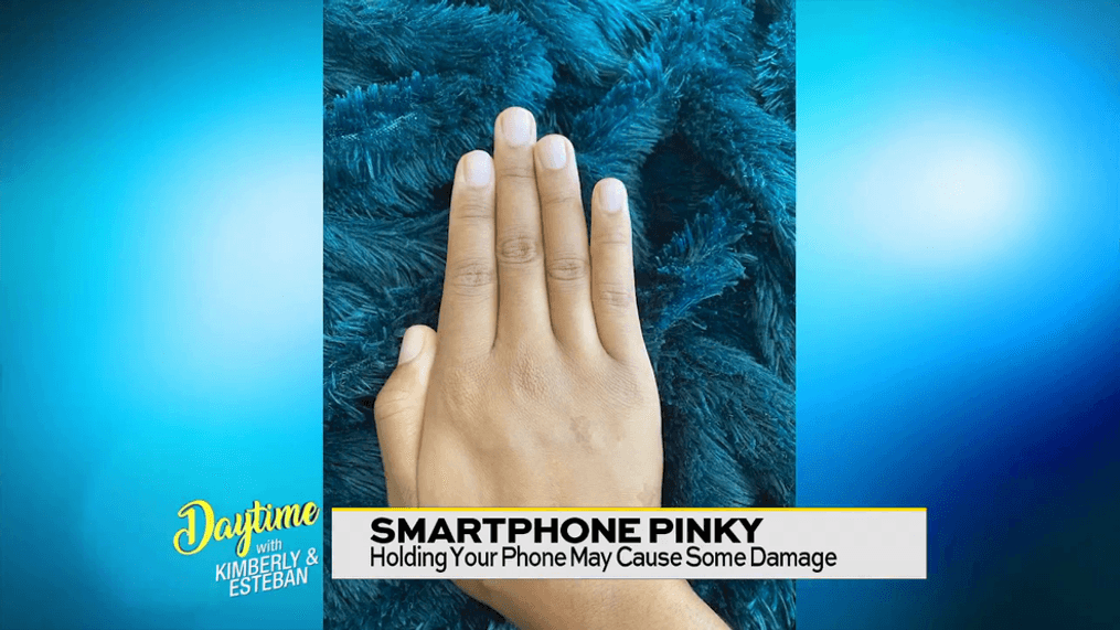 Holding Your Phone May Give You "Smartphone Pinky" 