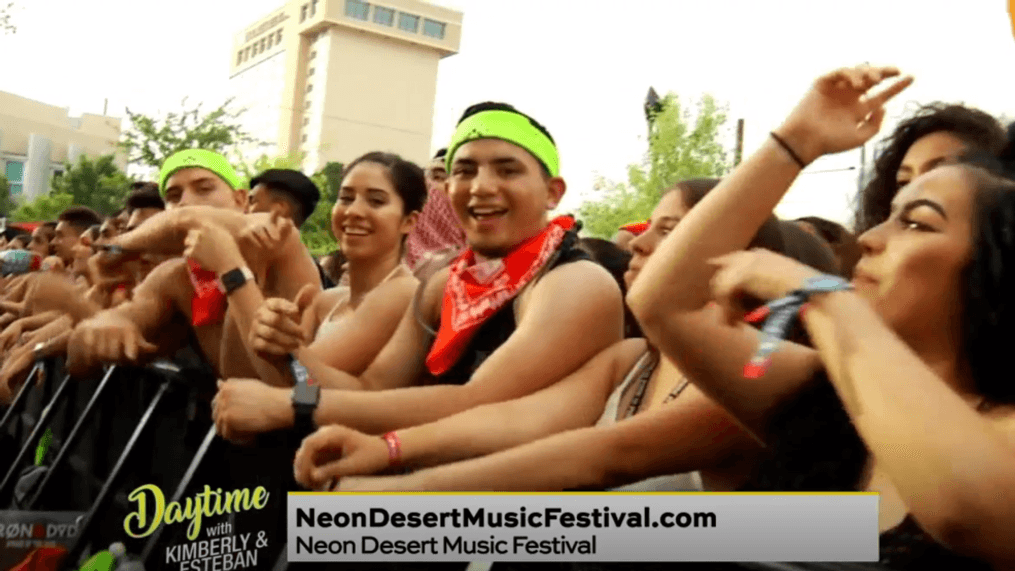 Daytime-Neon Desert Music Fest{&nbsp;}{p}{/p}