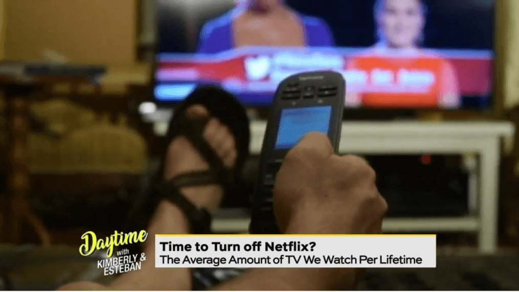   Daytime- People are watching too much TV