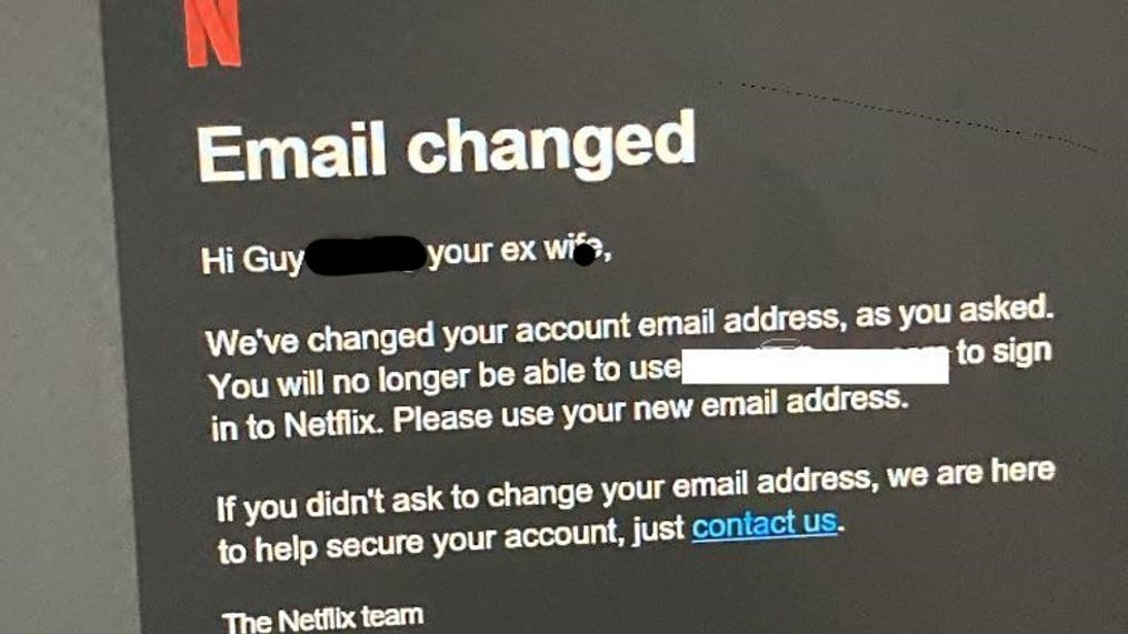 Netflix Cheating (Reddit)