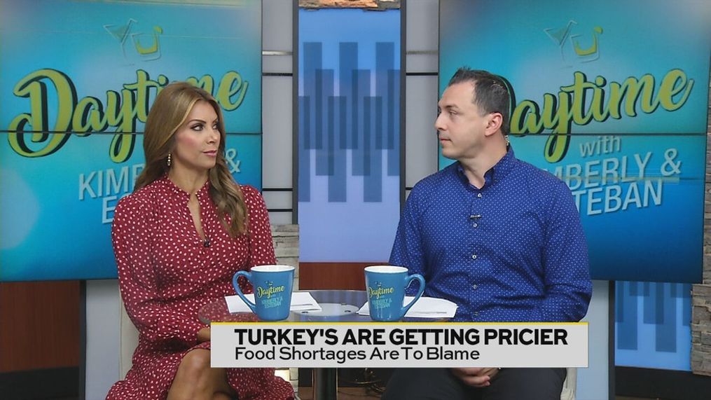 Everything from bacon, chicken, and turkey is projected to be harder to find which means your thanksgiving turkey will cost more this year. 