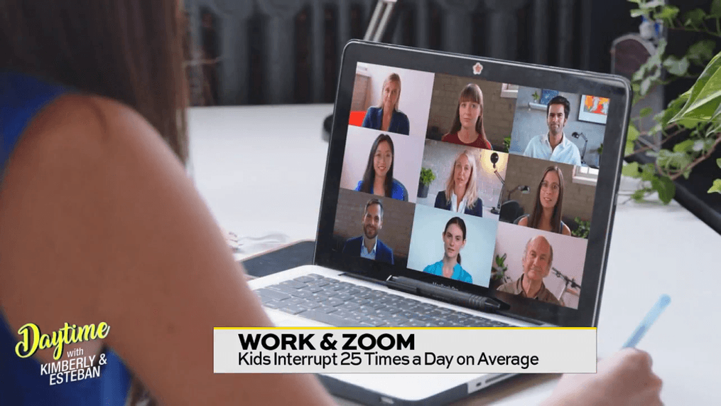 Kids Interrupt Zoom Calls 25 Times A Week