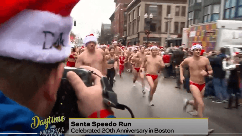 Daytime - Santa Speedo Run