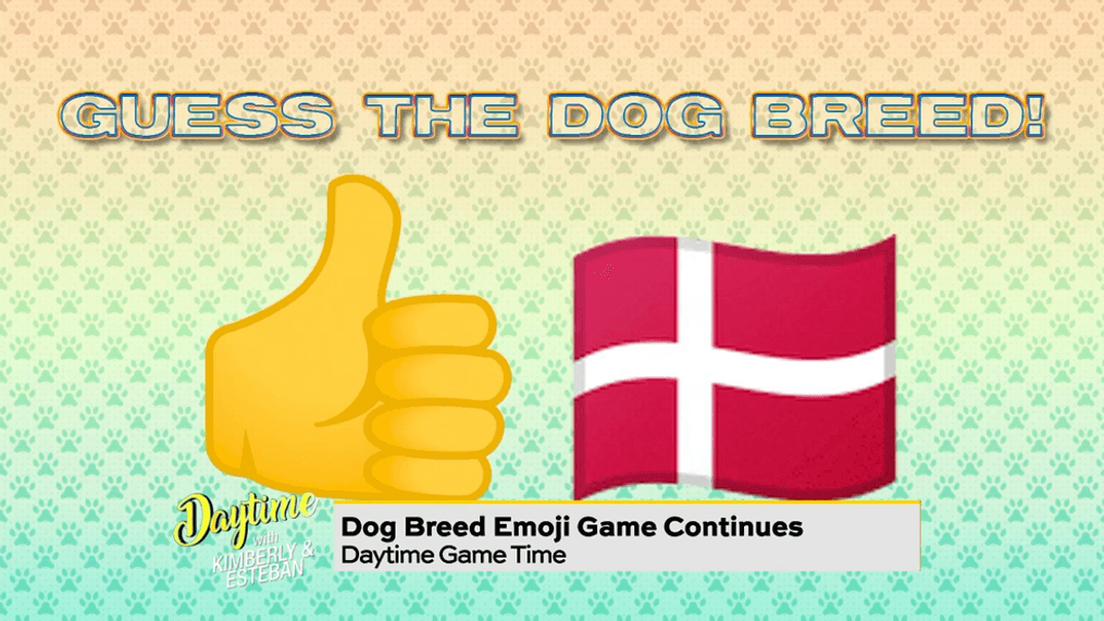 Daytime Game Time Pt. 2: "Dog Breed Emoji"