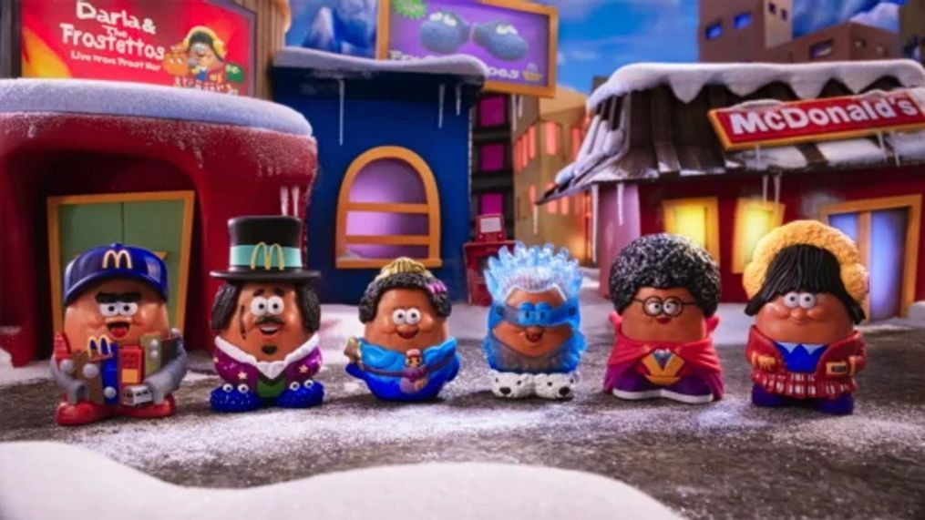 McNugget Buddies, a collection of McDonald’s Happy Meal toys introduced in 1988, are making a comeback after more than 25 years through a collaboration with DJ and comedian Kerwin Frost. (McDonald's)