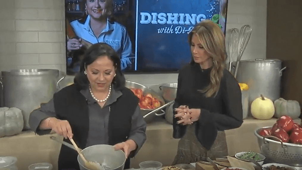 Di-Anna Arias Prepares Holiday Dishes using Chutney Chops