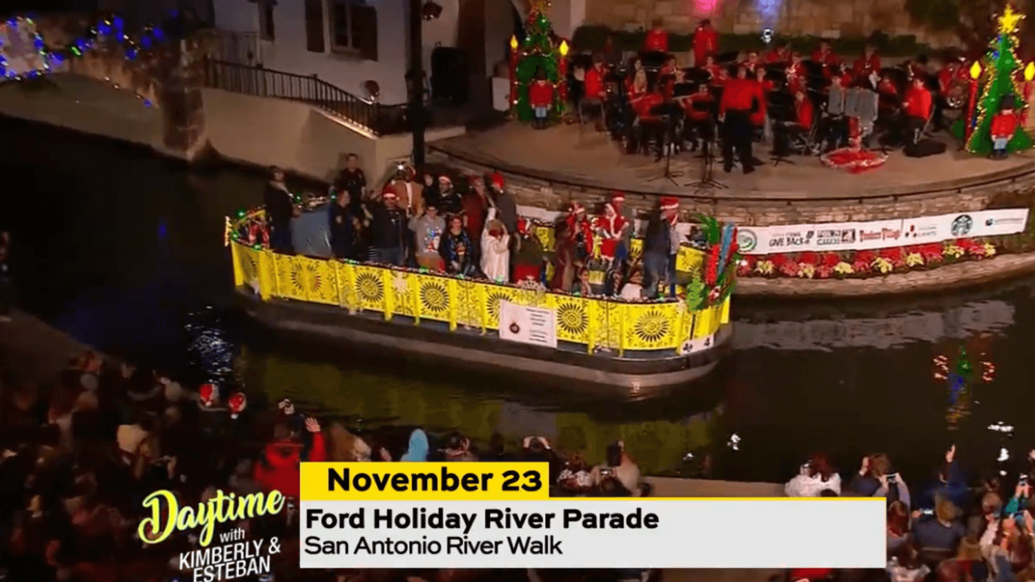 Ford Holiday River Parade Watch Daytime