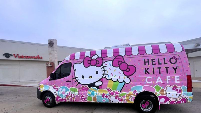 Hello Kitty Cafe Truck rolls into The Rim this weekend