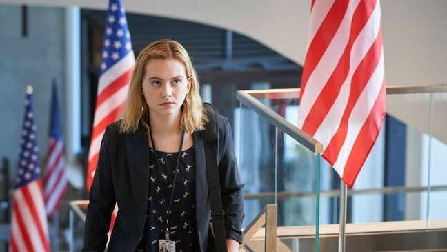 Emilia Jones appears in Winner by Susanna Fogel, an official selection of the Premieres program at the 2024 Sundance Film Festival. (Courtesy Sundance Institute)