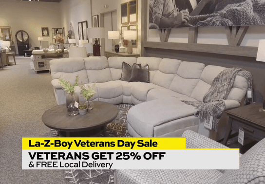 Image for story: La-Z-Boy Furniture Galleries - Veterans Day Sale