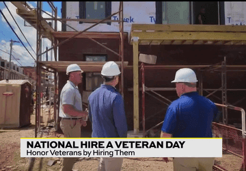 Image for story: National Hire a Veteran Day