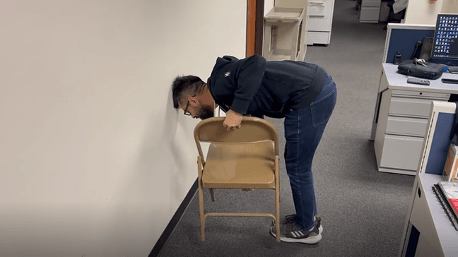 Daytime Tries The Viral Chair Challenge