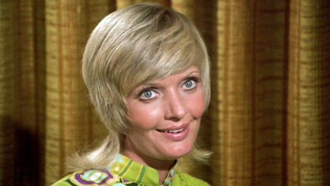 Florence Henderson, the patron saint of TV moms.